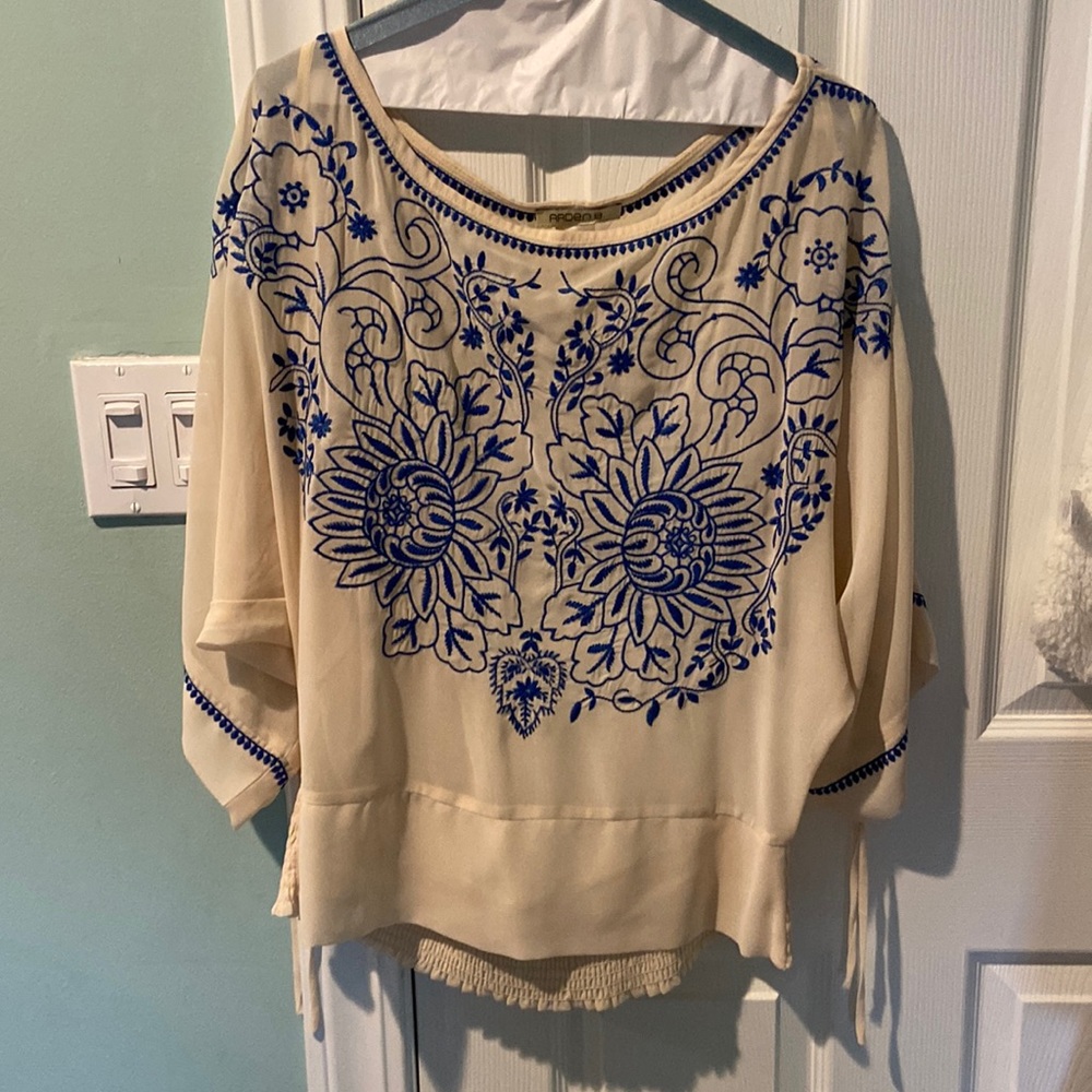 Sheer blouse